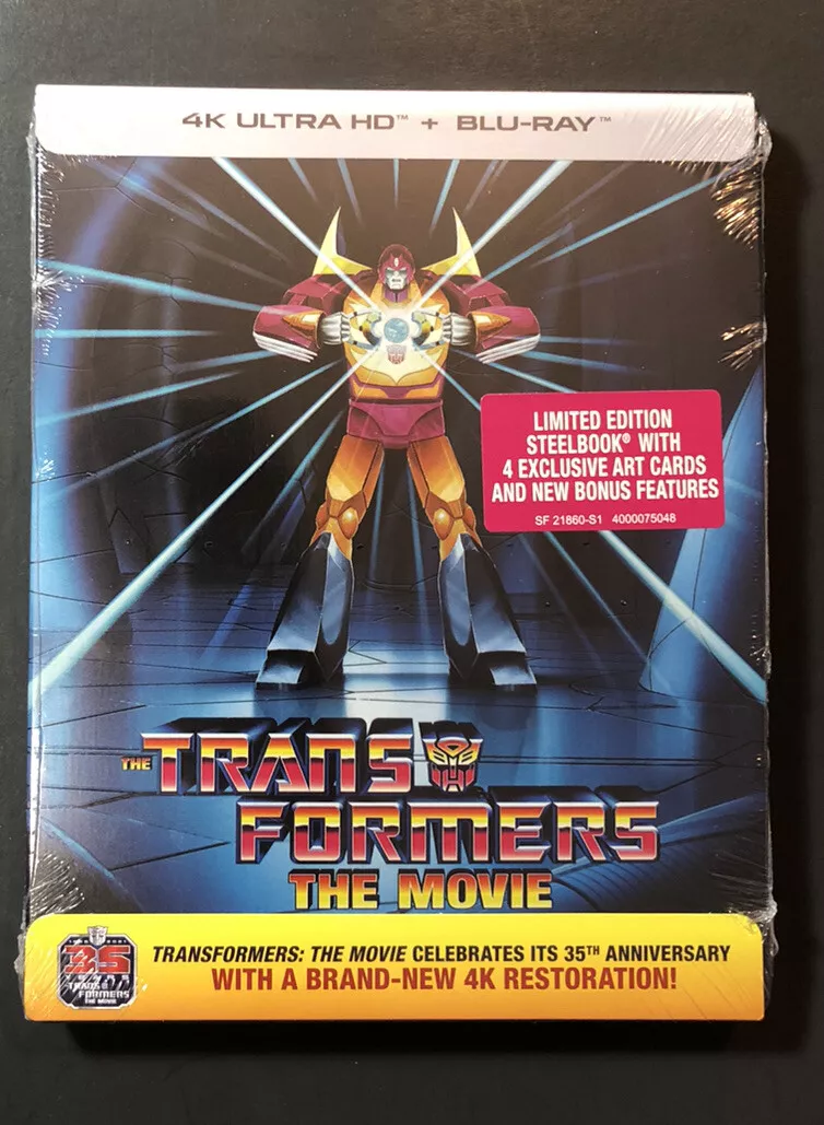 The Transformers: The Movie 4K Blu-ray (4K Ultra HD + Blu-ray)