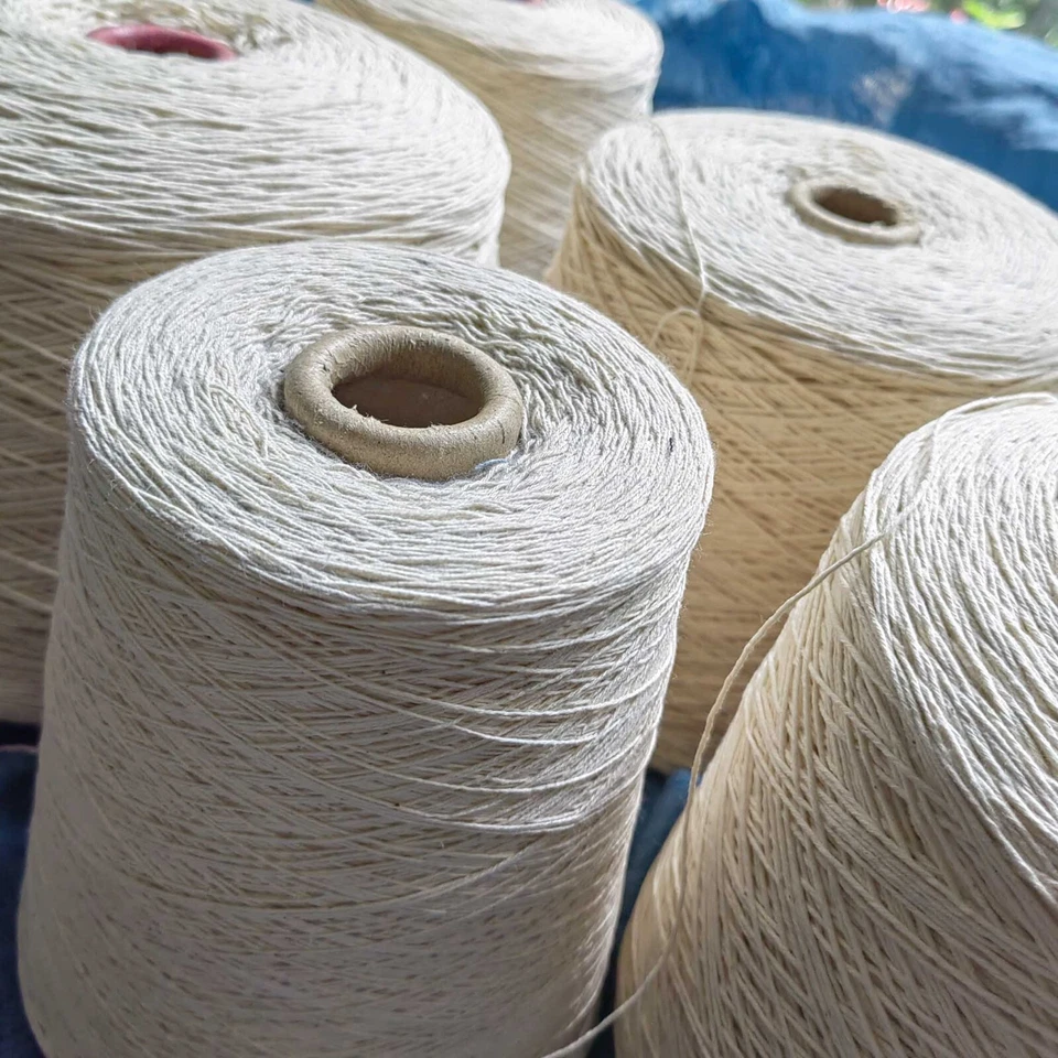 Stitching thread Embroidery Sashiko thick white cotton thread indigo crafts - Image 2 of 4