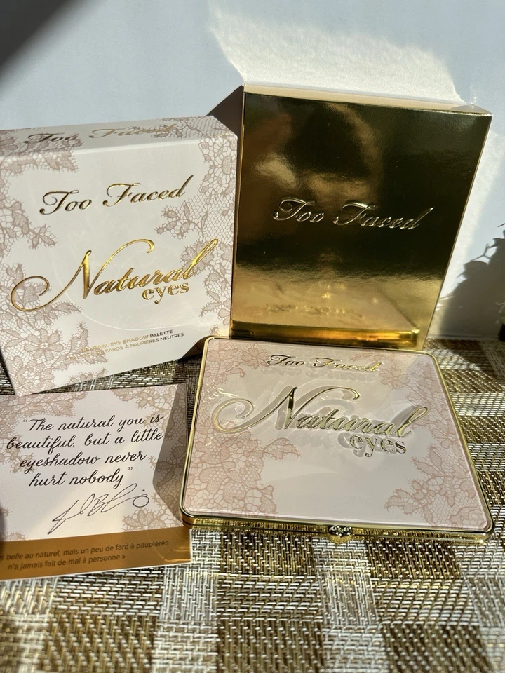 New In Box-Too Faced Natural Eyes Eyeshadow Palette - Shimmery/Matte - Image 3 of 4