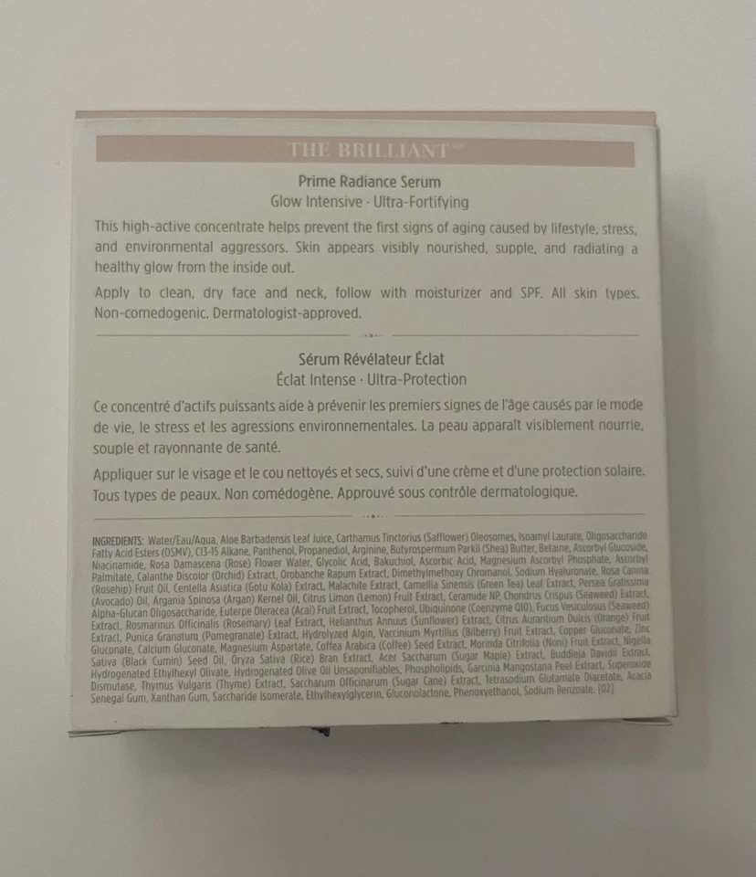 Noble Panacea The Brilliant Prime Radiance Serum 7 x O,5 ml Dosen Neu & OVP - Bild 3 von 4