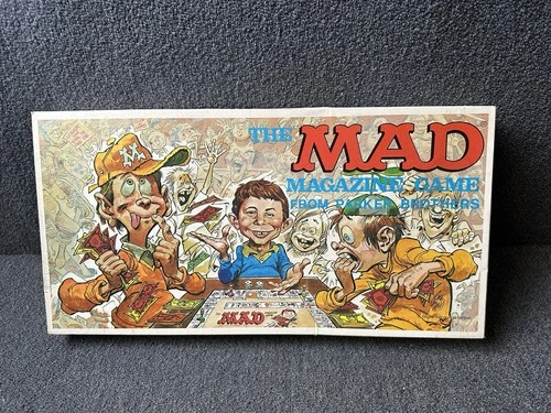 Vintage 1979 THE MAD MAGAZINE GAME from Parker Brothers Complete Board Game