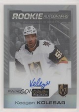 2020-21 O-Pee-Chee Platinum Rookie Auto Rainbow Keegan Kolesar #R-KE Auto 0gn4