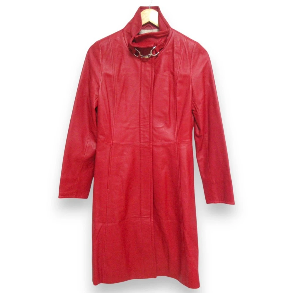 Balmain Leather Outer Shell Coats, Jackets & Vests for Women for
