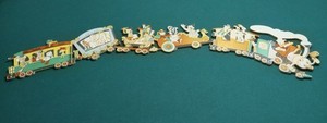 Disney Mickey Mouse & Friends Casey Jr. Circus Train Nursery Wall Hanging Decor