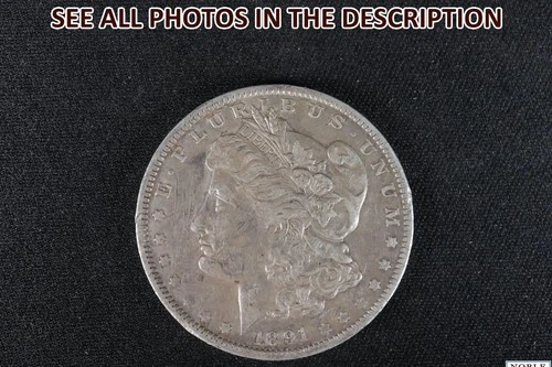 NobleSpirit (JL) Desirable 1891 O Morgan Silver Dollar XF Extremely Fine