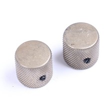 AGP ™ - Aged Telecaster ® Relic Barrel Flat Top Nickel Knobs Set Screw for