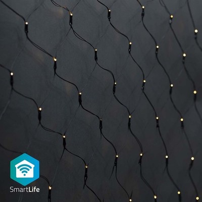Nedis SmartLife Weihnachtsbeleuchtung - Netz - Wi-Fi - Warmweiss - 280 LED's - 3