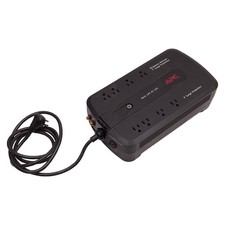 APC BE650G Battery Backup Surge Protector 120VAC, 12A, 8-Outlets, NEMA 5-15R