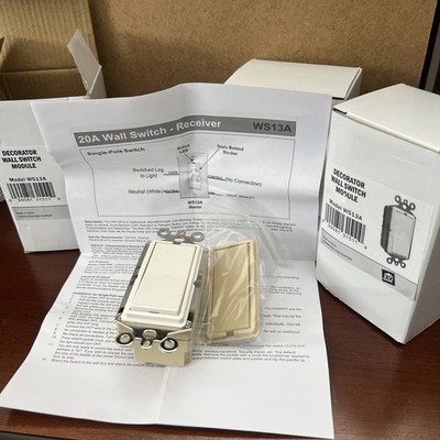 X10 WS13A Decorator Wall Switch Modules Lot Of Three