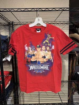 WrestleMania XXX Shirt Boys 18 Red WWE Wrestling Isaac Morris