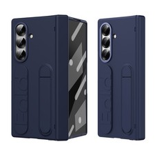 For Samsung Galaxy Z Fold 7 6 5 4 3 Anti-Drop Hinge Case with Strap  Kickstand