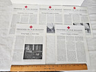 WW2 Era Red Cross Prisoner of War Bulletins - Lot of 5 - January 45 - May 45 — photo 1