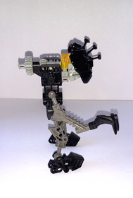Lego Bionicle Toa Mata -Onua- Figure 8532 No Manual or Canister EUC