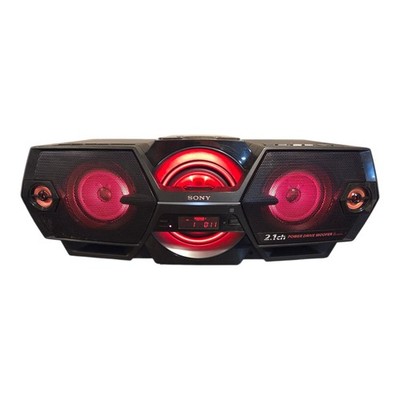 Sony ZS-BTG900 Personal Audio System Boombox w/ LED Lights Bluetooth CD Radio