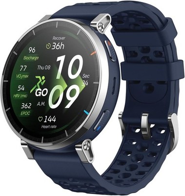 Amazfit Active 3 Premium GPS Running Smart Watch, 1.32'' AMOLED Sapphire Display