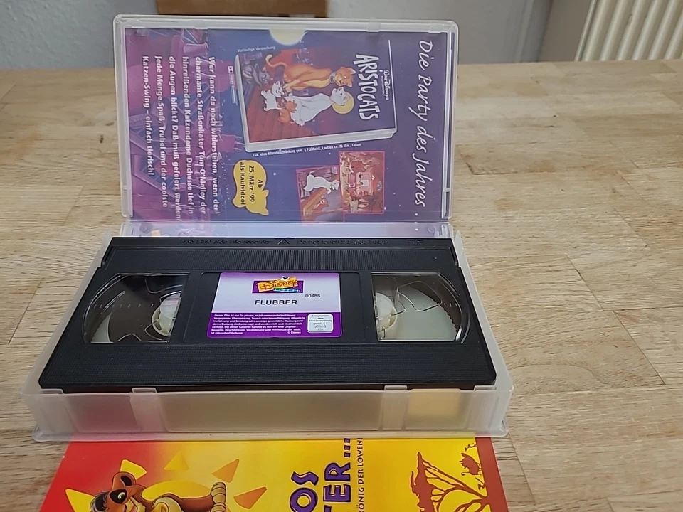 Walt  Disney Video Originale Cassette Robin Williams Flubber  (2) - Bild 4 von 4