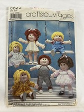 Simplicity 6823 Doll Clothes Pattern 16-18" Soft Sculptured Dolls Uncut