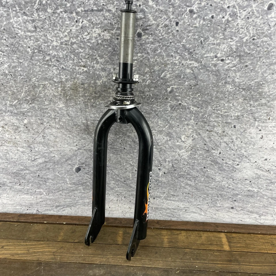 Mongoose HoopD BMX Fork 1 1/8 Threadless 20 Vintage Old School Black FReestyel - Image 4 of 4