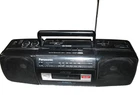 Vintage Panasonic RX-FS400 Stereo Radio Cassette Recorder Japan Boombox Black