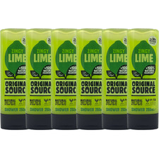 Original Source Shower Gel 250ml – Zingy Lime x6 7.66 per litre