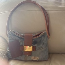 Dolce&Gabbana Denim Fabric Shoulder Bag Stylish Design Functional Use Durable Qu