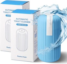 Fresh  Fresh Automatic Toilet Bowl Cleaners Sky Blue - 2 Bottles UPTO 2500 FL