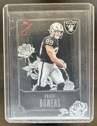 2025 Topps Signature Brock Bowers Base (RAW)