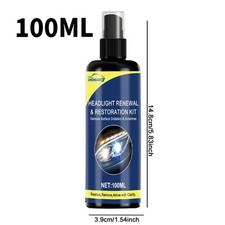 100ml Ceramic Headlight Restoration Spray - Car Headlight Repair Protection