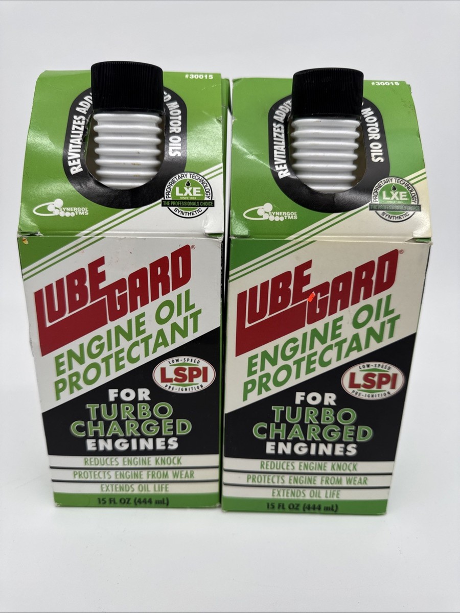 メジャー Lot of 2 Lubegard Engine Oil Protectant Turbo Charged Engines