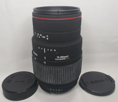 Sigma 70-300mm f/4-5.6 APO DG Macro Autofocus Lens for Nikon AF-D