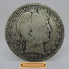 1898 Barber Silver Half Dollar - #C55324NQ