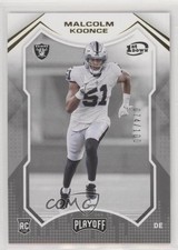 2021 Panini Playoff Rookies 1st Down 74/100 Malcolm Koonce #276 n0c