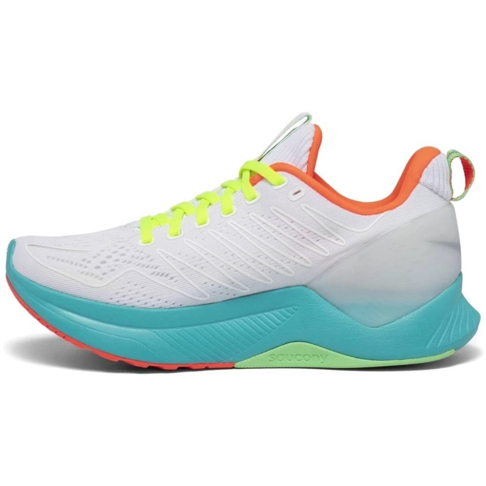 Saucony® Women's 6.5 B Endorphin Shift Running Shoes in White Mutant - Image 4 of 4