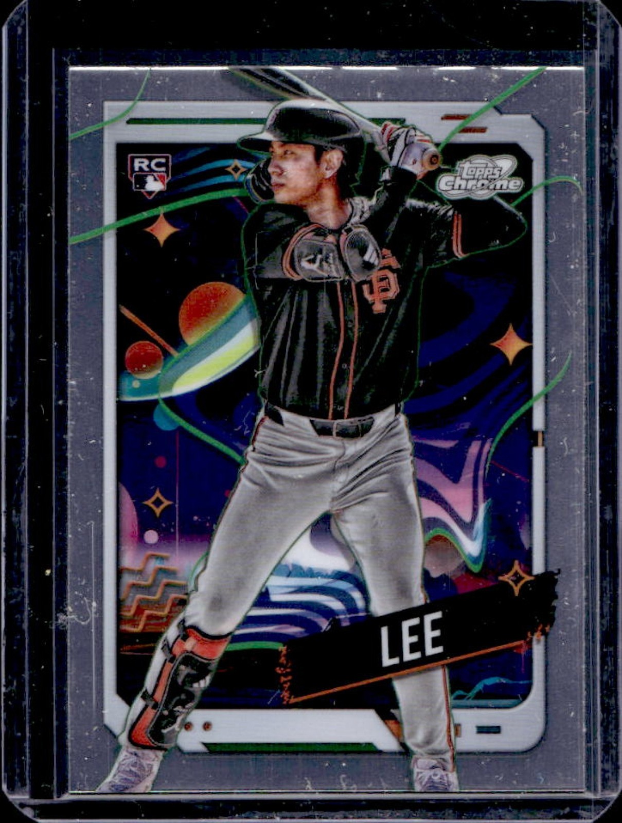 2024 Topps Cosmic Chrome Jung Hoo Lee RC Rookie #110 Giants