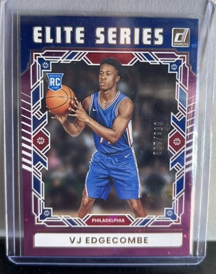 Donruss 2023-24 Elite Series VJ Edgecombe RC Insert #3 Philadelphia /299