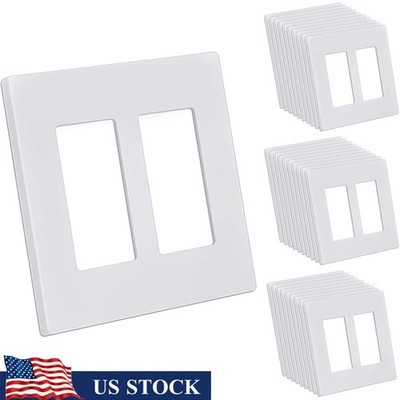 Screwless Wall Plate Impact Resistant Gloss Finish Easy Clean Upgrade Decor New