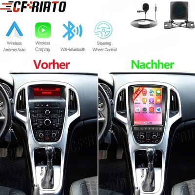 Android 15 Autoradio GPS Navi Carplay 64GB Für Opel Astra J Buick EXCELLE Verano