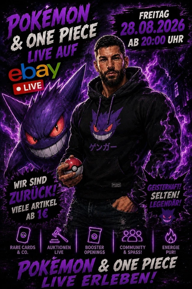 🔥 Pokemon & One Piece Live, TCG Produkte ab 1€