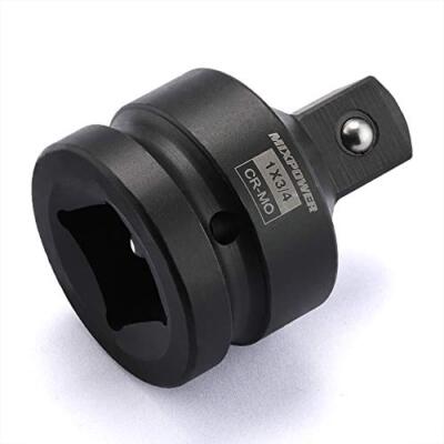CASOMAN 1-Inch Drive F to 3/4-Inch M Impact Adapter Cr-Mo Steel 1F to 3/4M