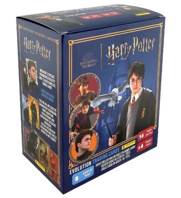 Harry Potter Evolution Trading Cards Box - 16 Booster + 4 BonusCards - Neu & OVP