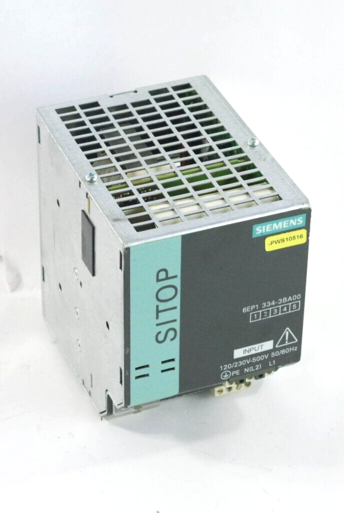 Siemens 6EP1 334-3BA00 SITOP Modular 10A Power Supply / 6EP1334-3BA00 ...