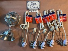 Five 5.5'' Clamp Lamp Light w/Aluminum Reflector E26 Socket   T199d