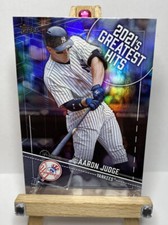 AARON JUDGE 2022 Topps Series 1 Baseball 2021 Greatest Hits #21GH-19
