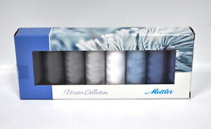 Mettler Silk Finish Cotton thread Gift Pack 8//pkg Invierno
