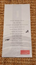Air greenland air sickness bag spuckt&uuml;te spuckbeutel Neu