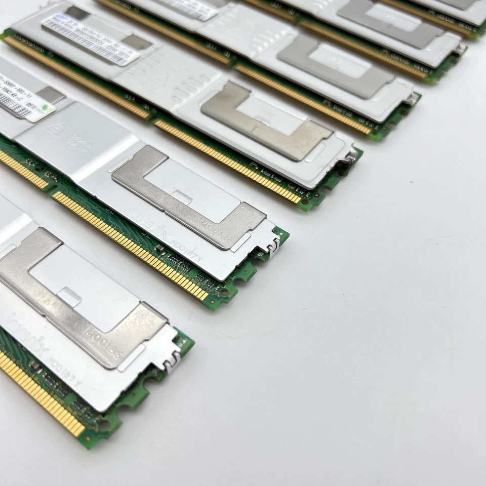 HP 6GB Kit (6x1GB) PC2-5300F ECC Registered Server RAM Memory 398706-051 - Image 4 of 4