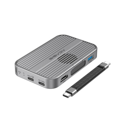 ACASIS Magnetic iPhone Dock with SSD Enclosure 10Gbps for iPhone 15/16/17 Series
