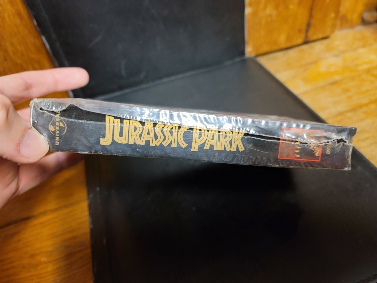 Jurassic Park VHS tape 2001 NIP Universal VTG Classic movie
