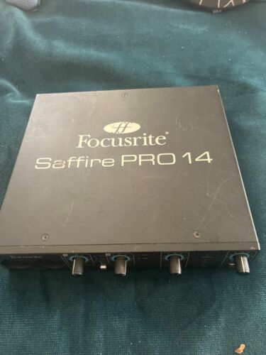 Focusrite Saffire PRO 14 FireWire Interface. Used Good Condition - Picture 3 of 6