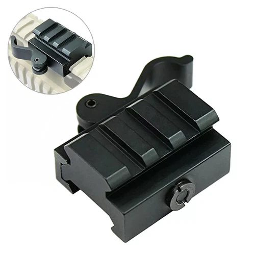 QD Riser Mount Quick Release 3 Slots 20mm Picatinny Rail Mount for Red Dot Scope - Bild 9 von 9